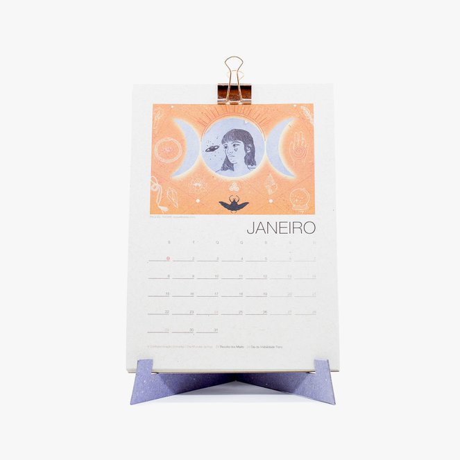 CALENDÁRIO FEMINISTA ILUSTRADO THINK OLGA