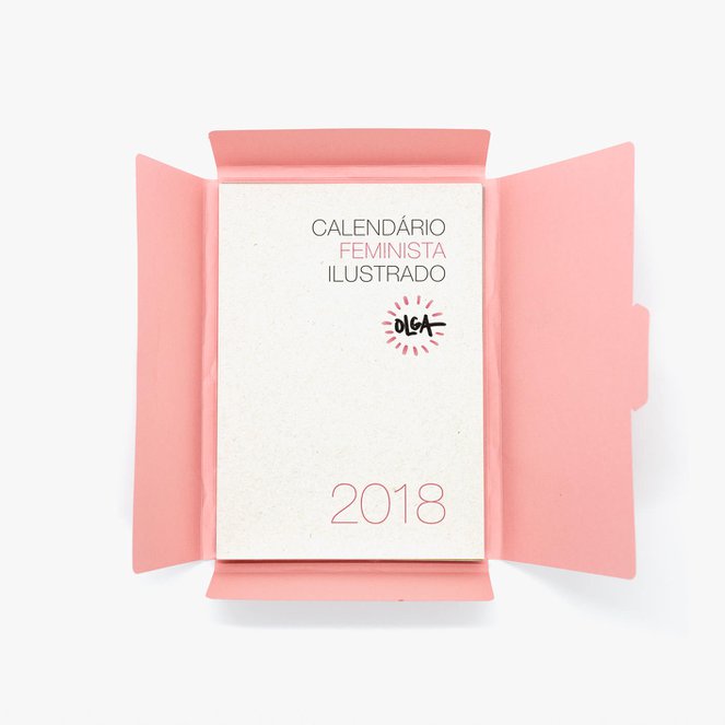 CALENDÁRIO FEMINISTA ILUSTRADO THINK OLGA