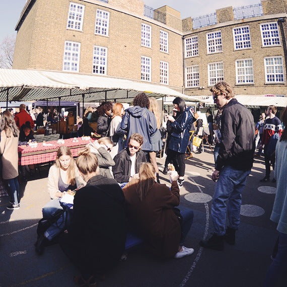 Um dia em Shoreditch, London