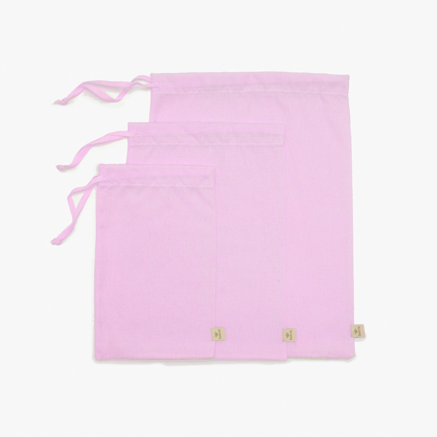 SAQUINHO ROSA INSECTA + BELA GIL