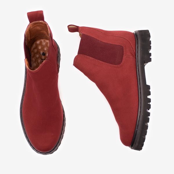 BOTA CHELSEA VEDÁLIA BORGONHA CHUNKY