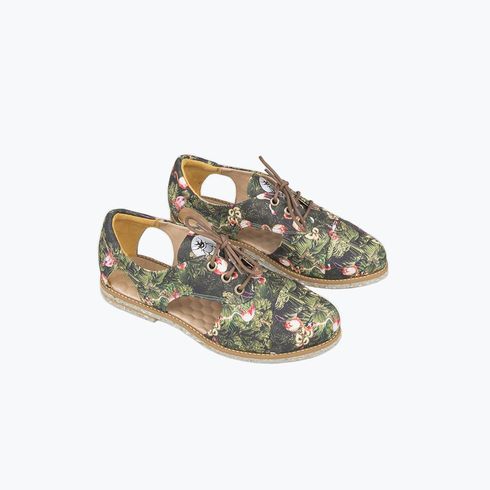 Flamingos Cutout Oxford