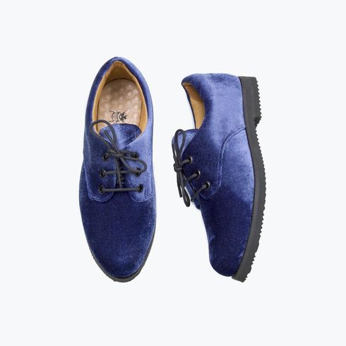 Blue Velvet Oxford